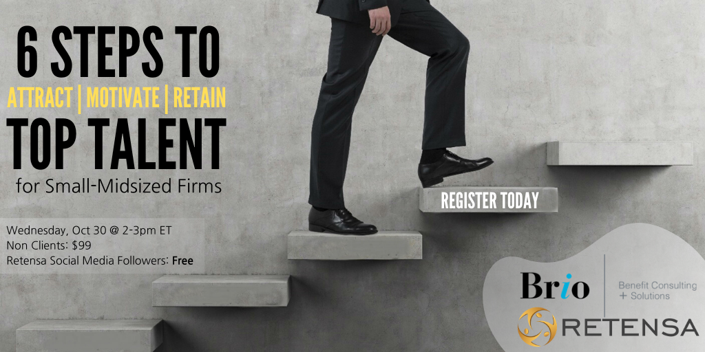 Webinar: 6 steps to attract retain motivate top talent